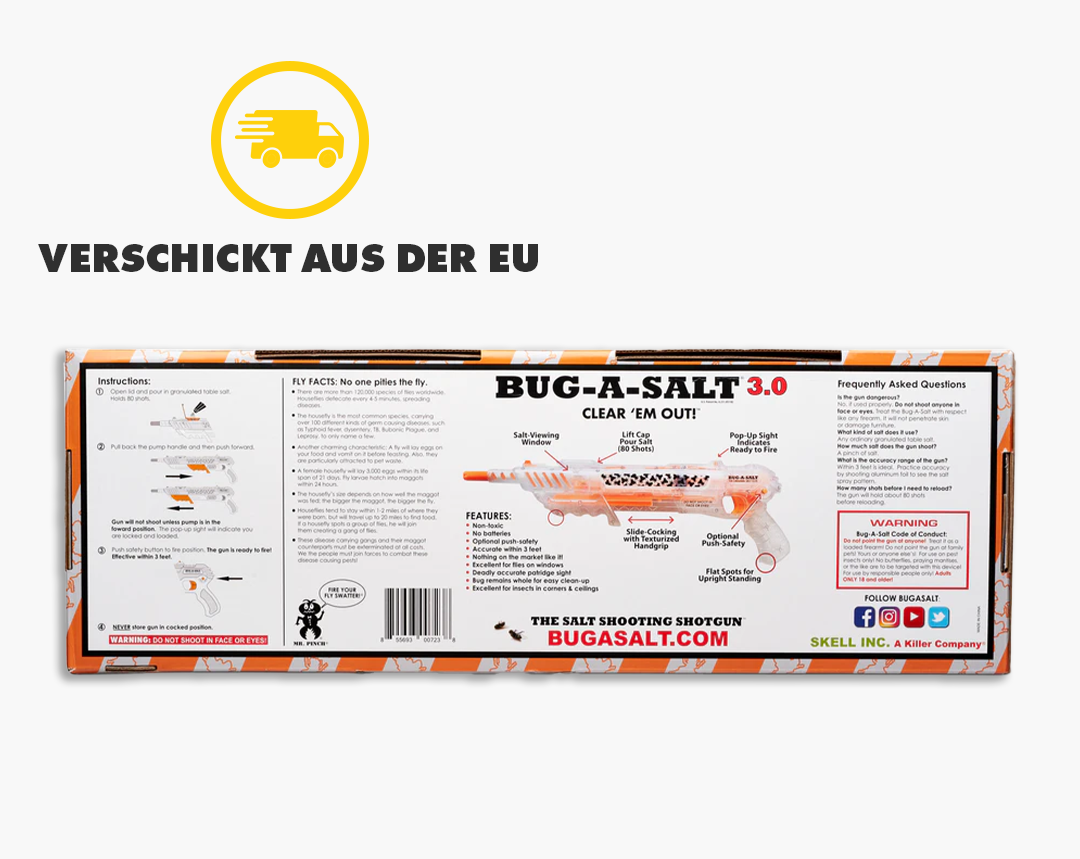Bug-A-Salt 3.0 Limited Edition Clear 'Em Out